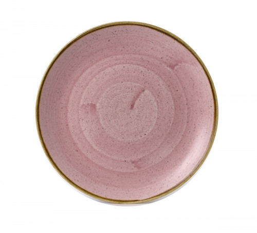 Assiette coupe rond Petal Pink porcelaine Ø 26 cm Stonecast Churchill