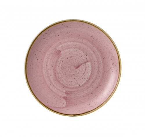 Assiette coupe rond Petal Pink porcelaine Ø 21,7 cm Stonecast Churchill