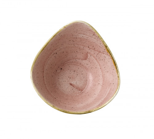 Bol triangulaire Petal Pink porcelaine 15,3 cm Stonecast Churchill