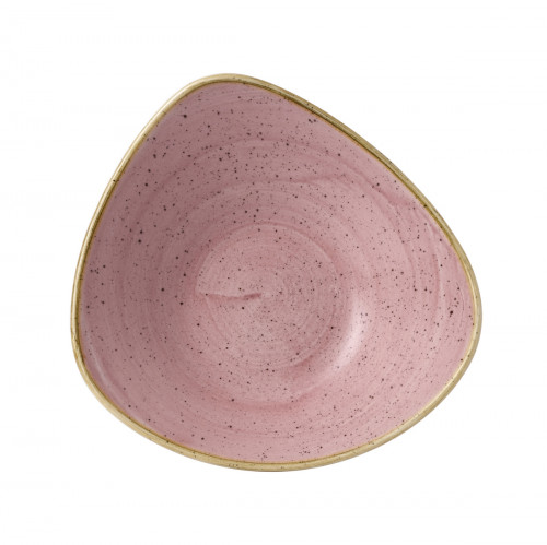 Bol triangulaire Petal Pink porcelaine 23,5 cm Stonecast Churchill