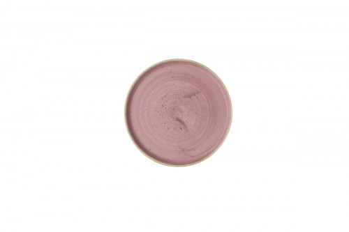 Assiette à bord droit rond Petal Pink porcelaine Ø 21 cm Stonecast Churchill