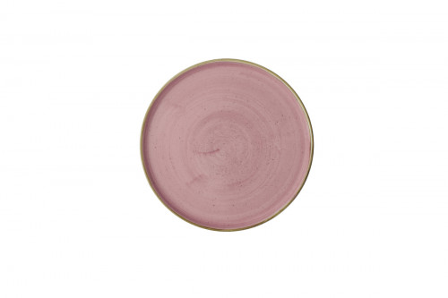 Assiette à bord droit rond Petal Pink porcelaine Ø 26 cm Stonecast Churchill
