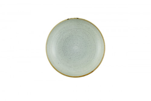 Assiette coupe rond Raw Brown porcelaine Ø 16,5 cm Stonecast Raw Churchill