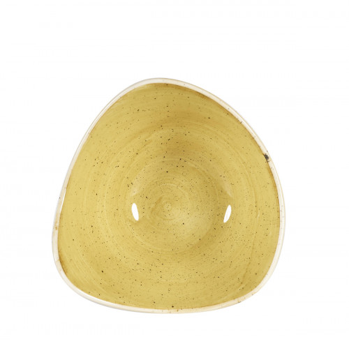 Bol triangulaire Mustard porcelaine 15,3 cm Stonecast Churchill
