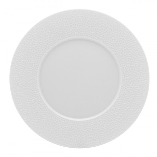 Assiette plate rond blanc porcelaine Ø 28,5 cm L' Fragment Degrenne