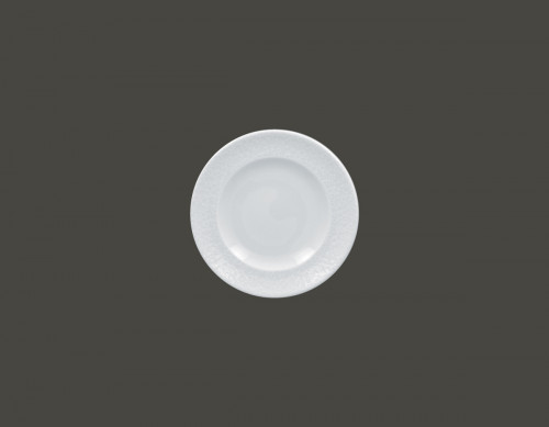 Assiette plate rond blanc porcelaine Ø 16,6 cm Charm+ Rak