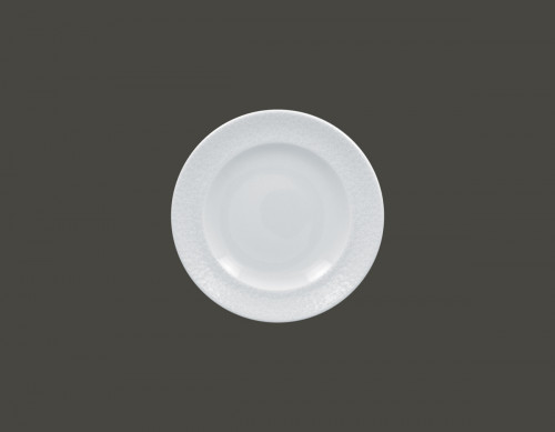 Assiette plate rond blanc porcelaine Ø 20,7 cm Charm+ Rak