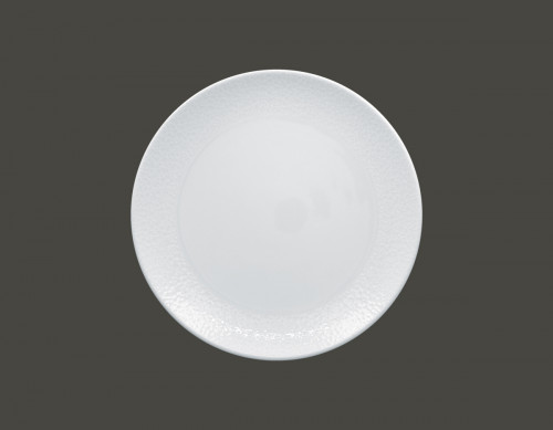Assiette coupe plate rond blanc porcelaine Ø 28,2 cm Charm+ Rak