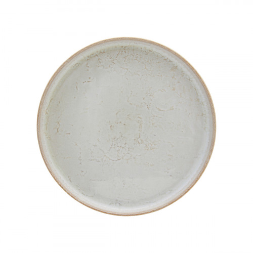 Assiette plate rond beige grès Ø 28 cm Sand Accolade