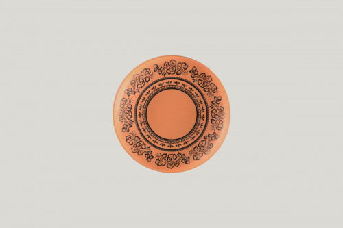 Assiette coupe creuse rond Tero Décor Alexandria porcelaine Ø 20,5 cm Earth Rak