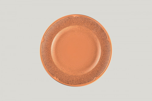 Assiette plate rond Tero Décor Denia porcelaine Ø 28,9 cm Earth Rak
