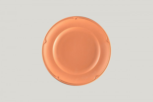 Assiette plate rond Tero Décor Prima porcelaine Ø 27 cm Earth Rak