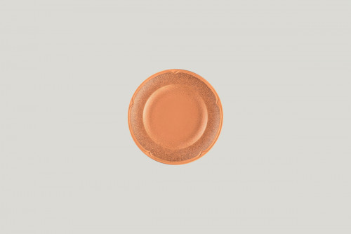 Assiette plate rond Tero Décor Denia porcelaine Ø 16,4 cm Earth Rak
