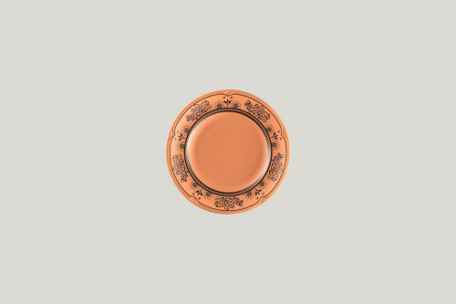 Assiette plate rond Tero Décor Alexandria porcelaine Ø 16,4 cm Earth Rak