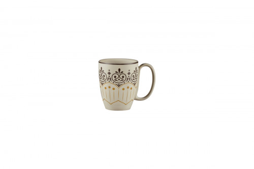 Mug rond Argila Décor Cartagena porcelaine 30 cl Ø 8 cm Earth Rak