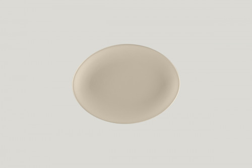 Plat ovale Argila Décor Epura porcelaine 26 cm Earth Rak