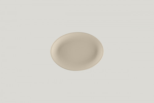 Plat ovale Argila Décor Epura porcelaine 21 cm Earth Rak
