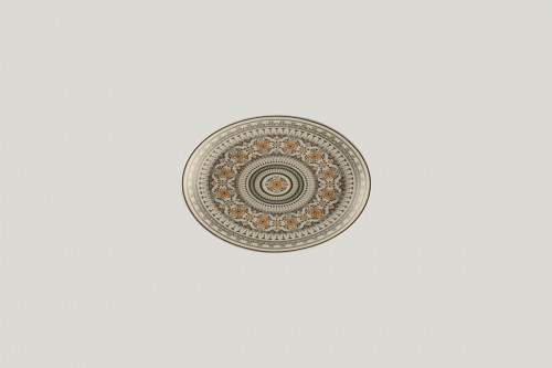 Plat ovale Argila Décor Genoa porcelaine 21 cm Earth Rak