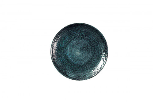 Assiette coupe plate | 2796 rond bleu porcelaine Ø 21 cm Chroma Churchill