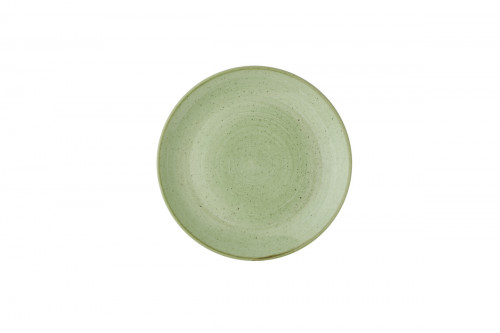 Assiette plate rond Sage Green porcelaine Ø 26 cm Stonecast Churchill