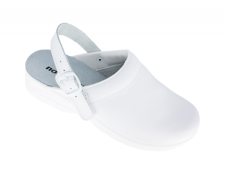 Sabot avec bride blanc 40 Mado Nordways