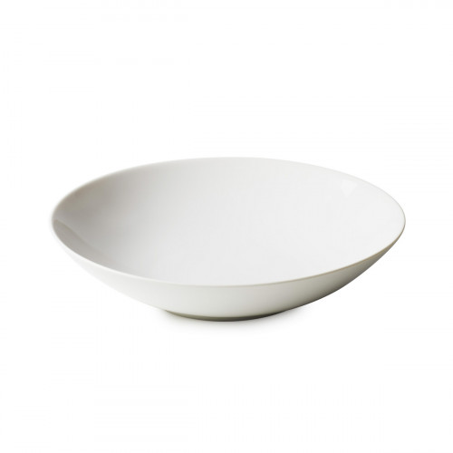 Assiette coupe creuse rond Blanc albâtre porcelaine Ø 24 cm Madeleine Revol