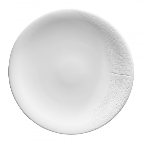 Assiette coupe plate rond blanc porcelaine Ø 32 cm Supernature Degrenne