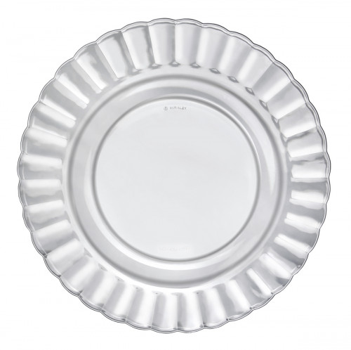 Assiette plate transparent verre trempé Ø 26 cm Picardie Duralex