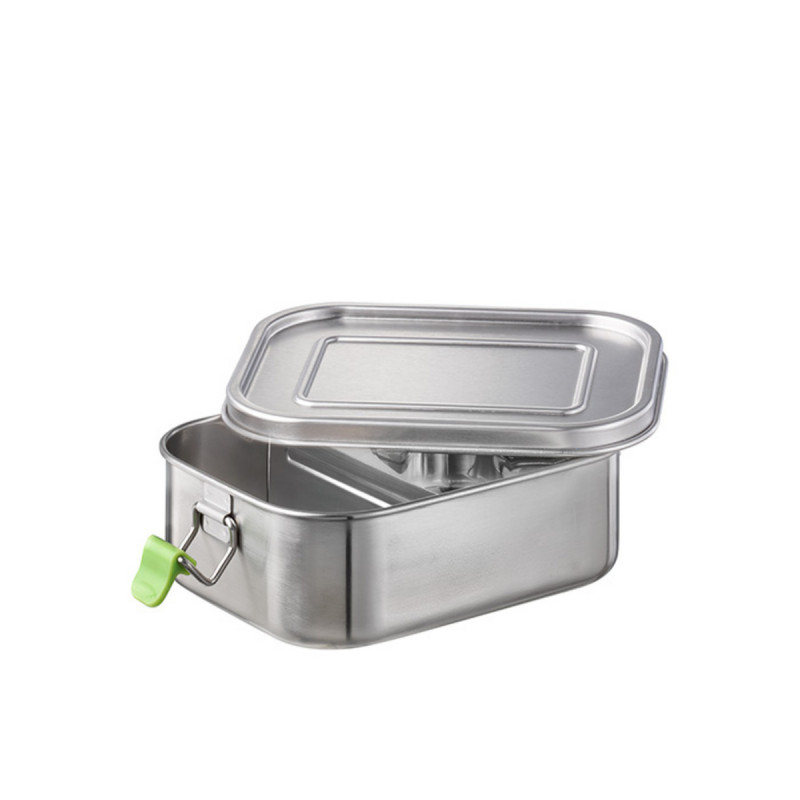 Boite repas avec couvercle et séparateur rectangulaire inox 18,5 cm To Go Aps