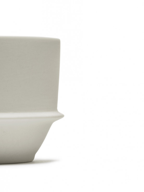 Tasse à café rond Alabaster porcelaine 20 cl Ø 9 cm Dune Serax