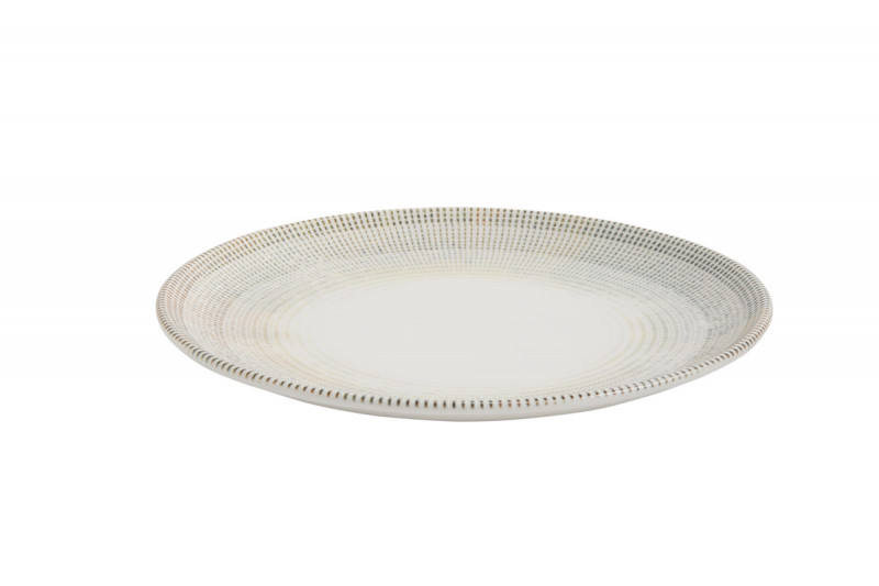 Assiette coupe plate rond porcelaine Ø 24 cm Cancun Accolade