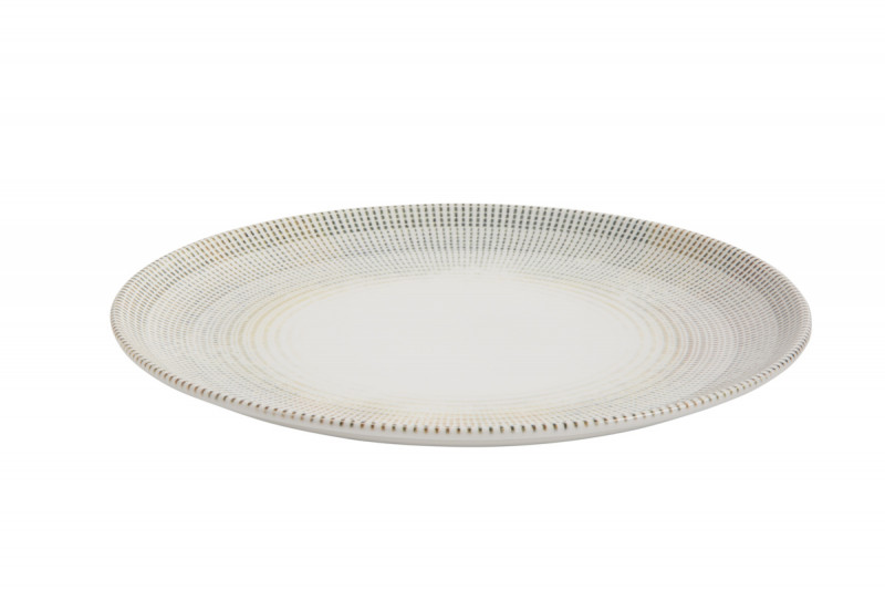 Assiette coupe plate rond porcelaine Ø 27 cm Cancun Accolade