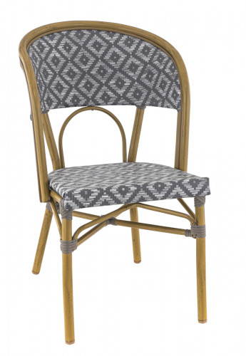 Chaise gris 86x51x59 cm Limoges Flexmob